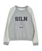 SILN Color Block Raglan Sweatshirts (Melange Grey) Brushed Ver.