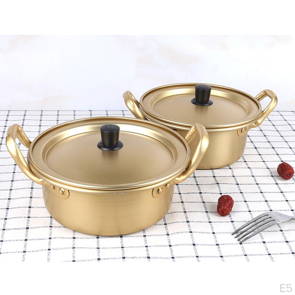 Koreanischer Nudel Ramen Ramyun Topf Kochtopf mit Deckel,Größe(14, 16, 18, 20cm)
