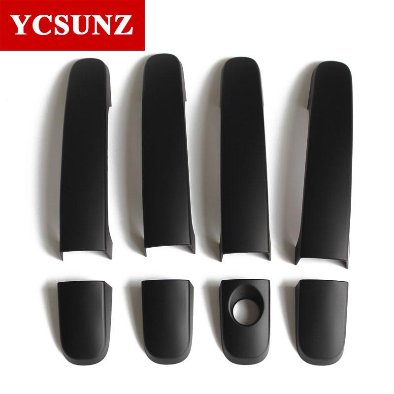 ABS Door Handle Cover For Ford Ranger Wildtrak T6 T7 T8 2012 2013 2014 2015 2016 2017 2018 YCSUNZ