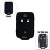Car Key Case Smart Keyless Remote Fobs Shell Cover Keychain for Chevrolet Suburban Tahoe 2018 GMC Yukon