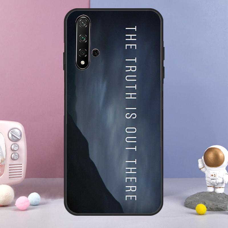 The X Files I Want To Believe For Huawei Nova Y60 Y61 Y70 Y72 Y73 Y90 Y91 9 10 SE 7i 8i 11i 12i P30 P40 Lite P60 Pro Case