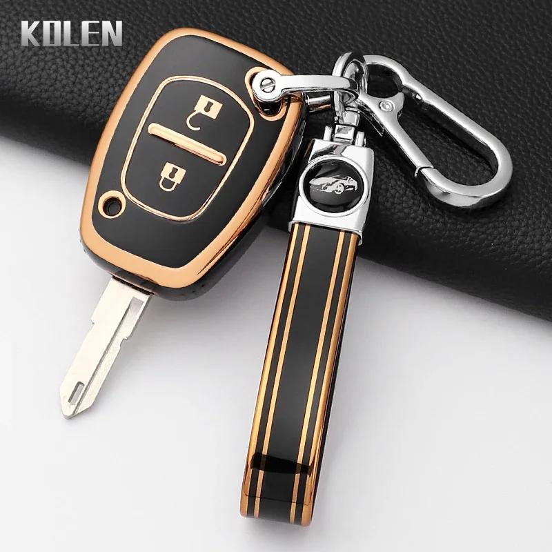 Fashion Tpu Car Key Case Cover Bag For Renault Trafic Kangoo Mavano Master For Vauxhall Opel Vivaro Protected Shell Keychain Fob