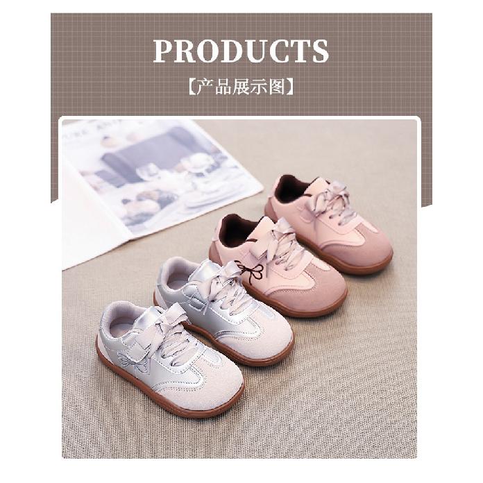 Spring and Autumn New Children's Sports Shoes Casual White Shoes Korean Style Casual Shoes Boys' Training Shoes Girls'