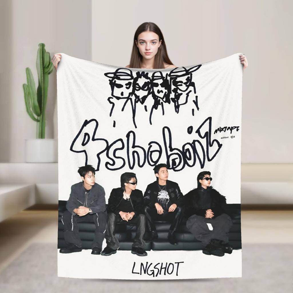 LngsOhyul Woojin Louis Blanket Warm Soft Novelty Plush Throw Blanket For Couch Chair Sofa Bed Flannel Bedspread Bed Cover