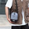 Waterproof Nylon Sling Bag - Outdoor Travel Pouch with Dedicated Water Bottle Pocket (New Nylon Crossbody Design)