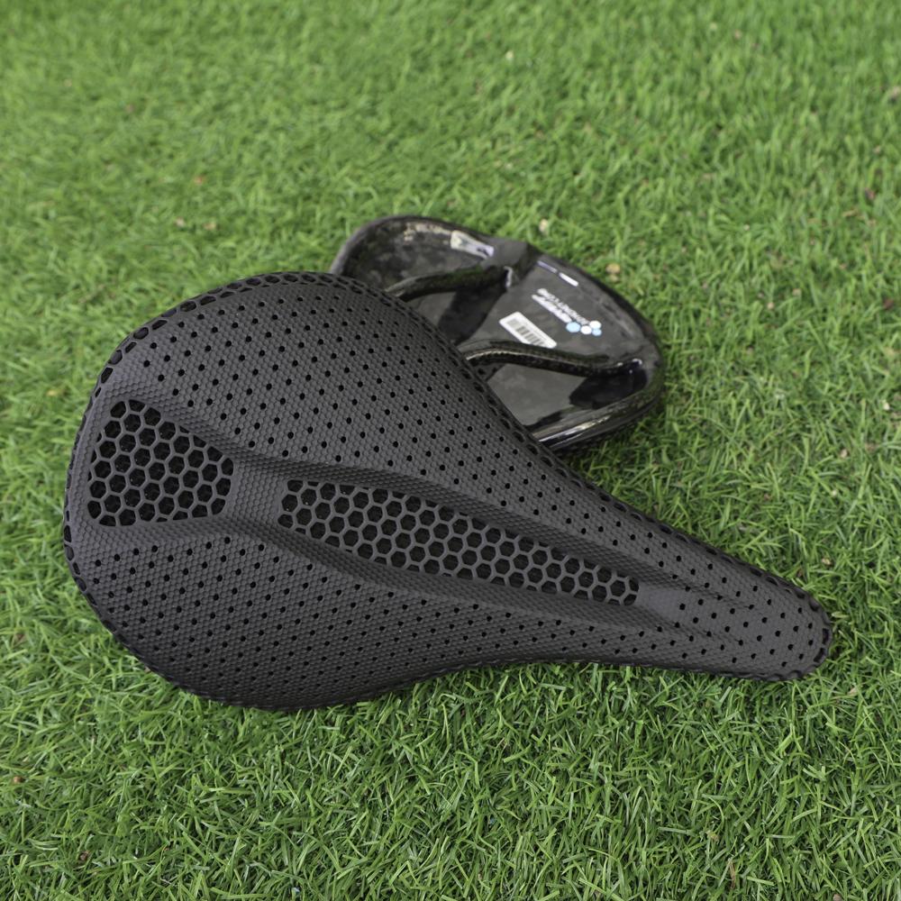 RYET 3D-gedruckter Fahrradsattel 145 MM 130 g 7 * 9 Carbon MTB-Fahrradsitzkissen Triathlon Road MTB Mountain Gravel Cycling Parts