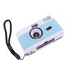 35mm Film Camera 28mm F/8 Reusable Retro Film Camera with Flash 27 Color Films for Students Adults Birthday Gifts