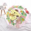 1pc Christmas Pompompurin Automatic Folding Umbrella - Portable 3-Fold Design with 8-Rib Iron Frame, Perfect Holiday Gift for Fans, Travelers, Everyda