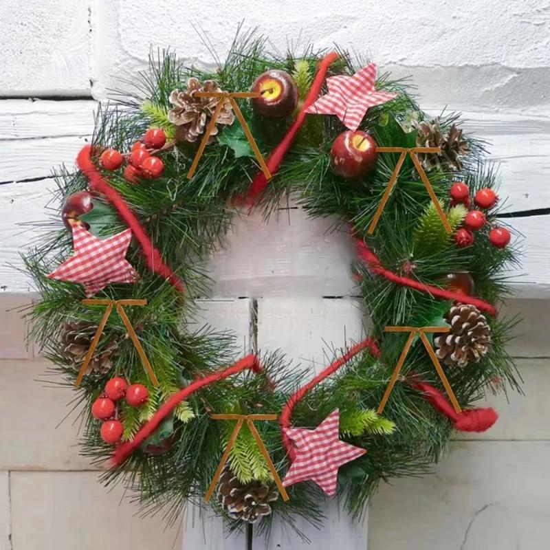 24pcs Velvet Bow Christmas Ribbon Decoration for Xmas Home Decor Tree Wreaths Gift Wrapping DIY Crafts Festive  2025 New Year