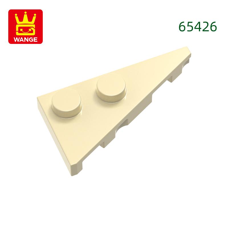 187 Stück/Los65426 2x4 Keilplatte Rechts SpitzBausteine Moc Hue Zubehör Kompatibel mit Stein DIY Ersatzteil Spielzeug