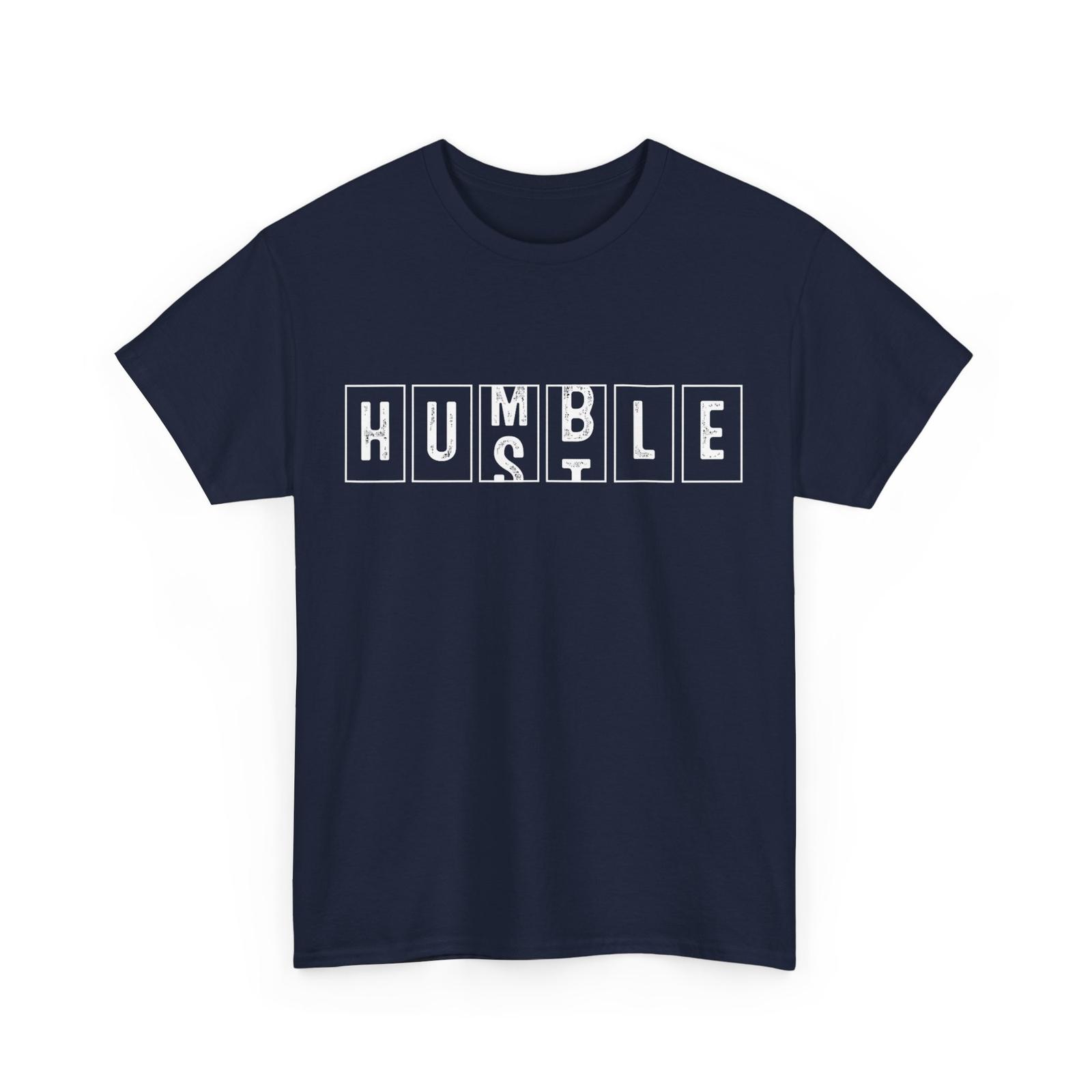 Humble to Hustle Odometer Style T-shirt Motivational Quote T-shirt XXXL