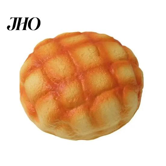 Tactile Sensory Toy Decompression Slow Rebound Pineapple Bun Squeeze Soft Stress Ball Elastic Relief Fidget Realistic Desktop Ornament Gifts Palm Size C