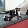 Suction Cup Base Mobile Phone Car Mount Holder for Car Interior Dashboard, Fixed Support for Horizontal and Vertical Screens, Spring Clip
