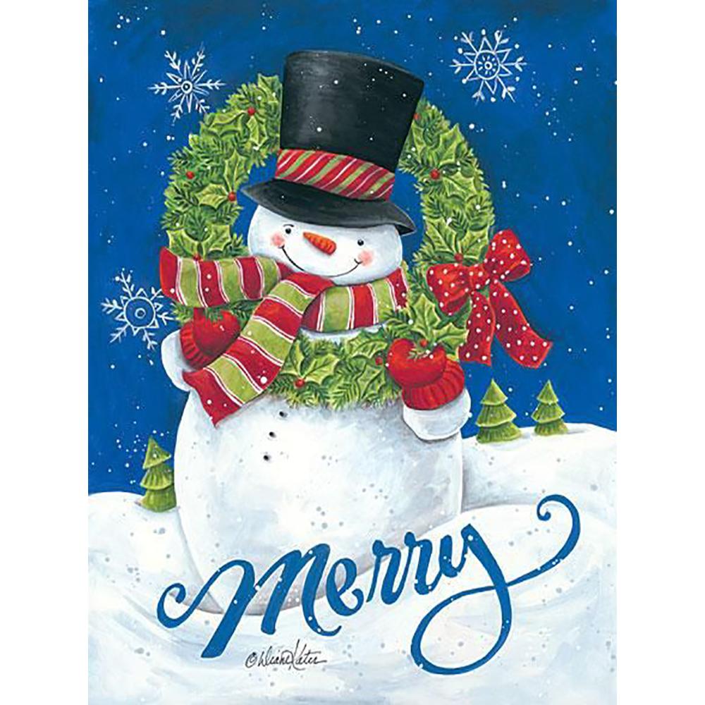 5d Diamond Painting Christmas Bear Hat Handicraft Full Square Diamond Embroidery Cross Stitch Animal Mosaic Christmas Wall Art