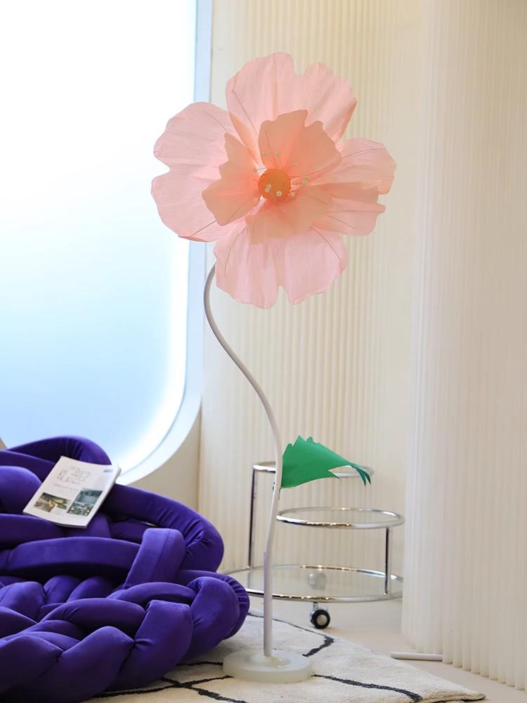 Customized Wedding Reception KT Board and Artificial Flower Display Stand