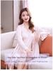Ice Silk Sexy Camisole and Robe Set for Women
