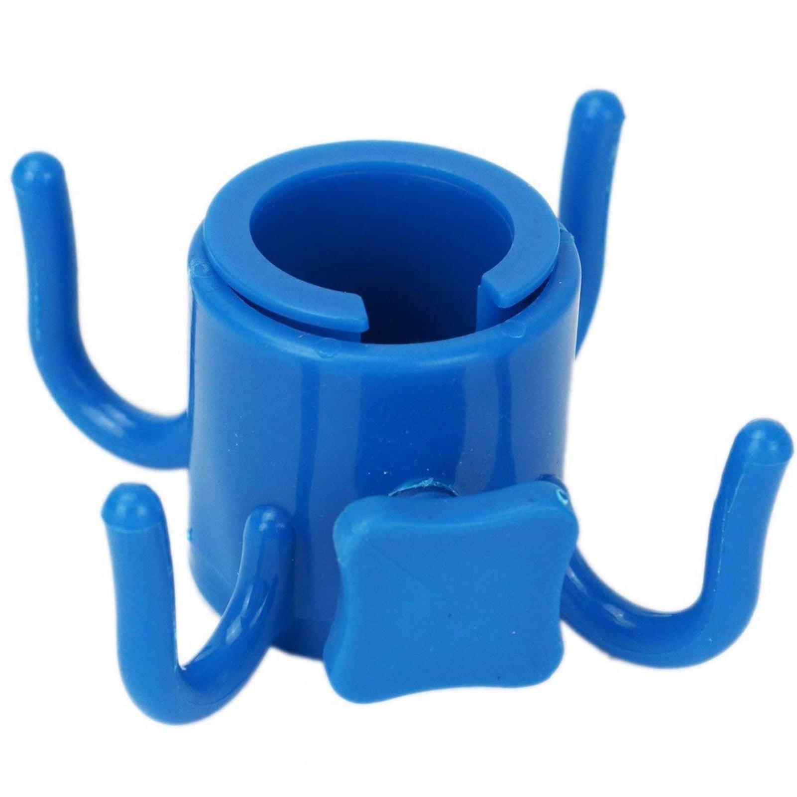 

Beach Umbrella Hanging Hook Anchor 4-prongs Plastic Umbrella Hook Hanging For Towels Hats Clothes Camera Sunglasses Bags-durab синій