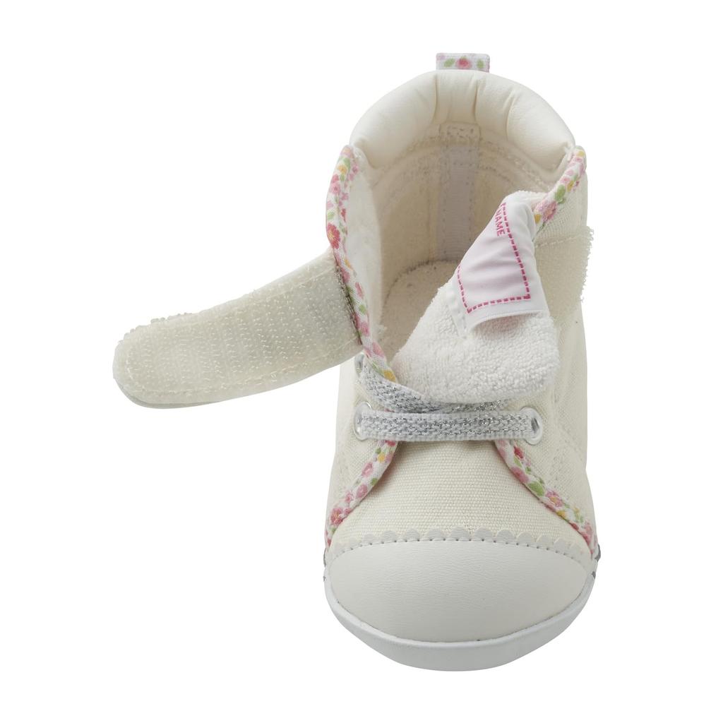 MIKIHOUSE HOT BISCUITS First Baby Shoes, Boys and Girls, Kids' Clothing, White, Size 12cm, 73-9304-499