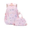 New Kitten Pattern Junior High School School Bag Girl Two Piece Set Elementary School Middle School Students Backpack Large Capacity