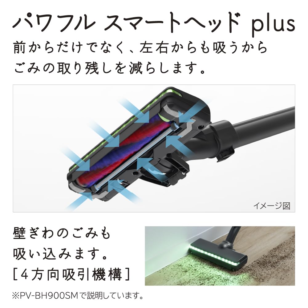 Stick Vacuum Cleaner Beige Hitachi [Cyclone Type/Cordless] PV-BL50M-C