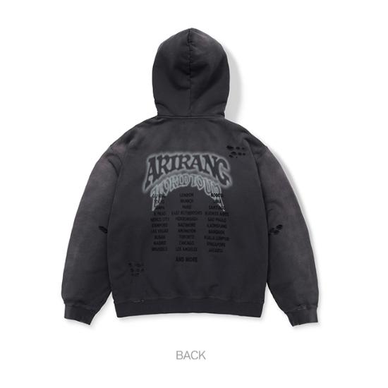 Pré-venda BTS World Tour ARIRANG Moletom Oficial com Zíper