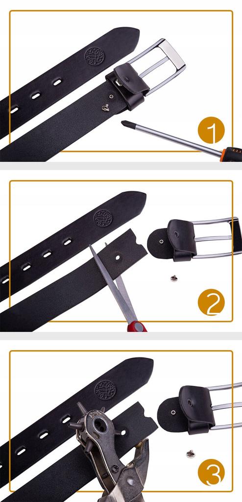 DW40-0 100 Leather belt SPLIT40 +CERTIFICATE