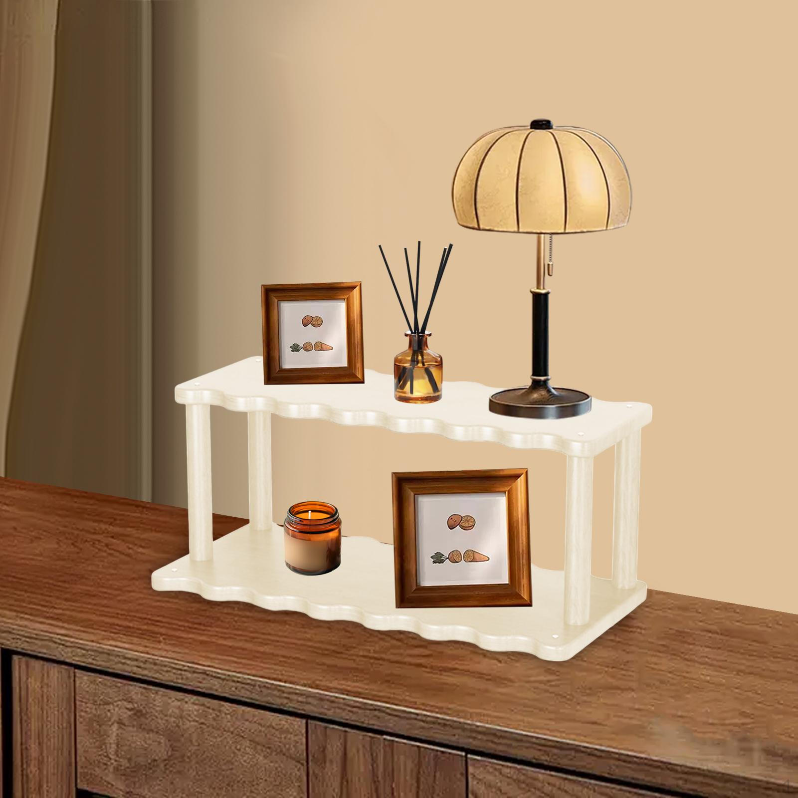 

Desktop Rack Cosmetic Stationery Storage Holder Cup Makeup Organizer for Home Living белый