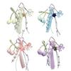 Charm Bowknot Key Holder Flower Bag Accessory Stylish Purse Embellishment Unique Key Accessories for Everyday Use