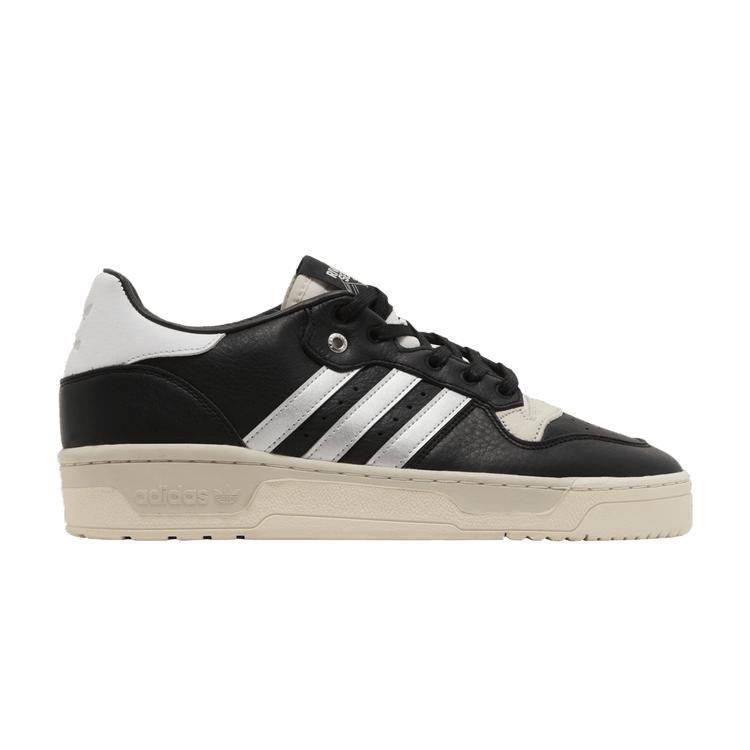 adidas Rivalry Low Consortium  Black Silver  44.5
