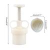 Rabbit Shape Stamps Moon Cake Moulds for Mid-Autumn Festival DIY Baking Mooncake