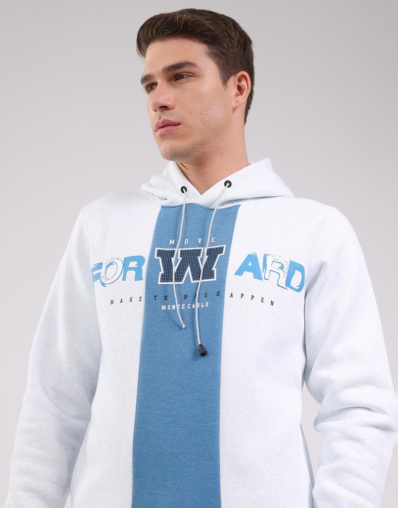 MONTE CARLO Men's Hooded Neck Full Sleeve Sweatshirt