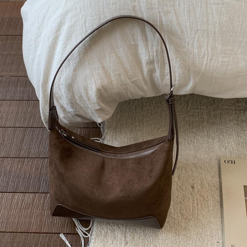 Casual Retro Fashion Handbag Women's 2025 Autumn New High-end Texture Foreign Style Versatile Shoulder Messenger Bag