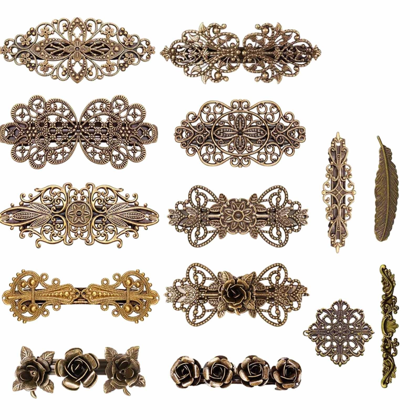 

Ladies Fancy Metal Hair Clip One Size