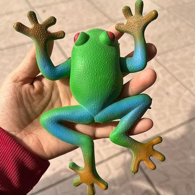 Spielzeug Realistische Frosch Seltsame Sachen Scherz Lustige Gag-Geschenke Dehnbar Stressabbau Für Teenager Partygeschenke Wichtelgeschenke Jungen Mädchen