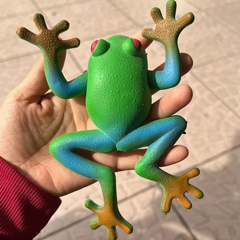 Toys Realistic Frog Weird Stuff Prank Funny Gag Gifts Stretchy Stress Relief For Teens Party Favors Stocking Stuffers Boys Girls