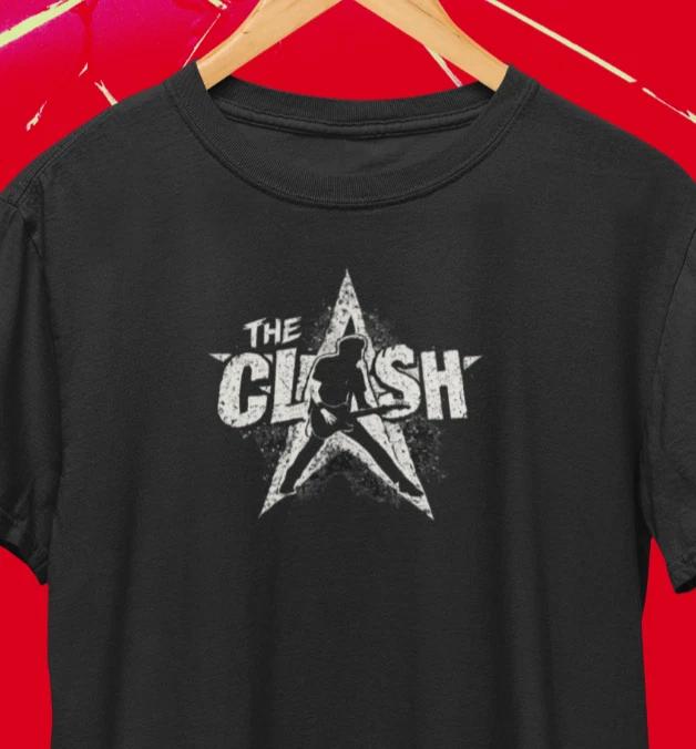 The Clash Joe Strummer Punk Rock T-Shirt / Vintage Indie Rocker Shirt M