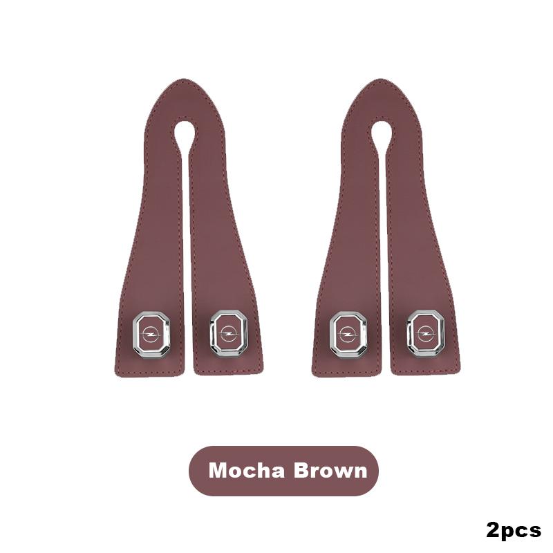 Car seat back hooks, suede double-head hooks, car interior accessories For Opel Insignia Astra Antara Meriva Zafira H G Corsa j777