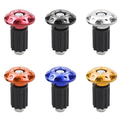1Pair Motorcycle Handle Bar Ends Plug Grips Handlebar Plug Caps Motor Bike Accessories Motorcycle Expanding Locking Bar End Caps