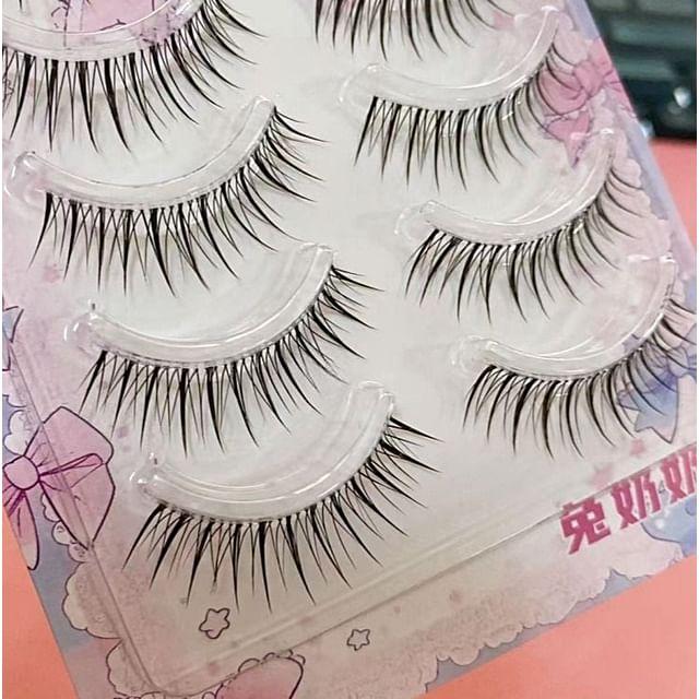 Mogugu - Натуральные накладные ресницы, мультипак