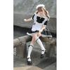 Cute Lolita Bunny Girl Cosplay Black and White Maid Outfit Beautiful Dress Ladies Skirt