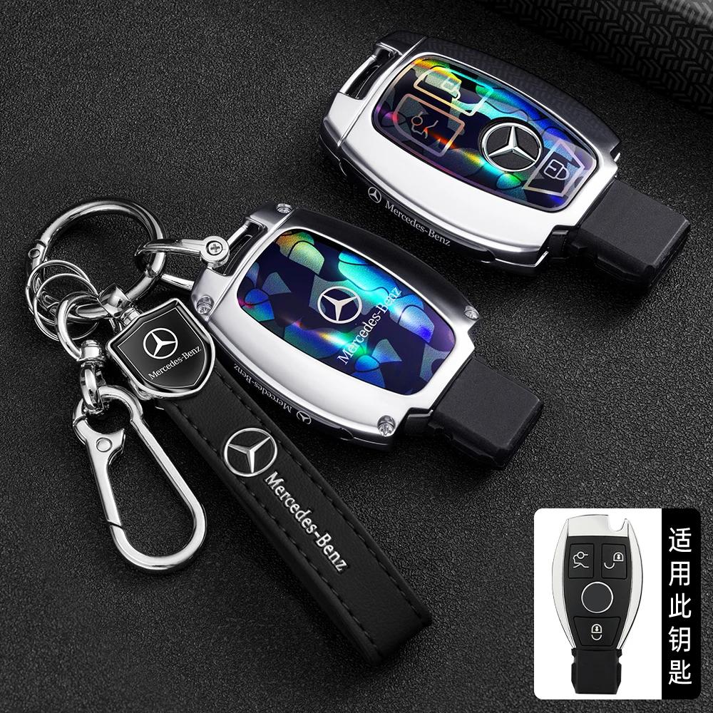 TGM3   Car Key Case Cover Key Bag Accessories For Mercedes Benz A B C S Class AMG GLA CLA GLC W176 W221 W204 W205 Shell Fob Keychain