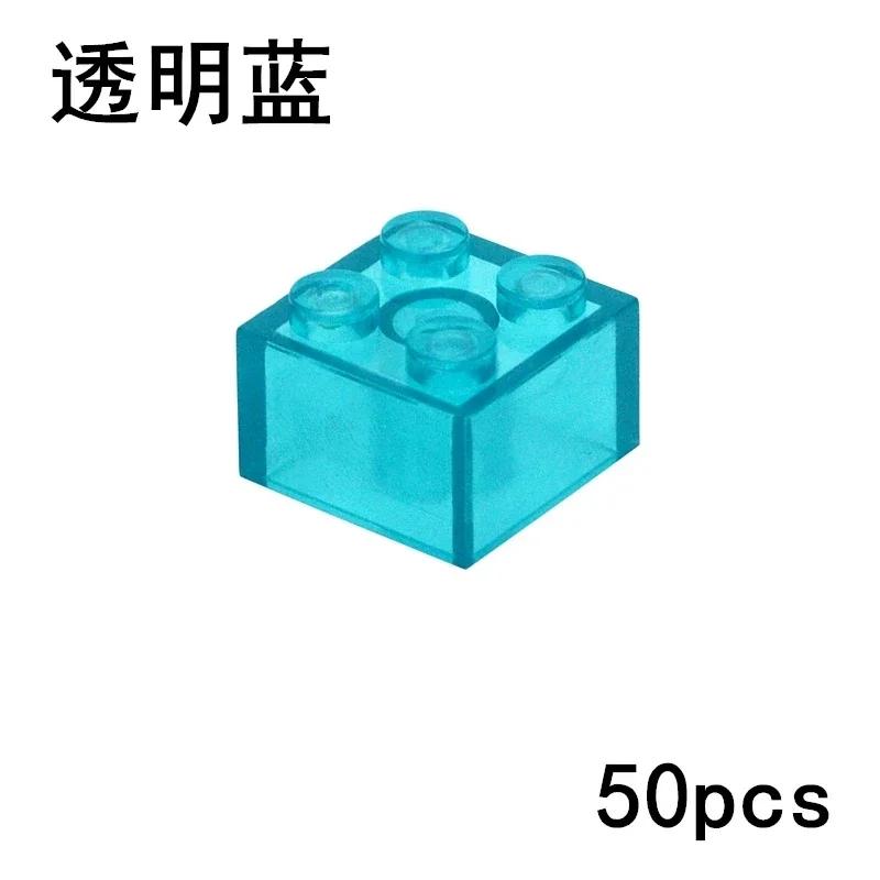 MOC Transparent Bulk Bricks 1x1 2x4 1x4 Clear Building Block Wall Panels and Baseplates