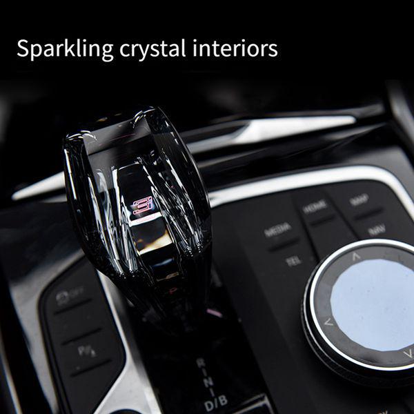 Chameleon Crystal Gear Shift Knob for BMW 234 Series: I3, I4, iX3, X5, X6, X7