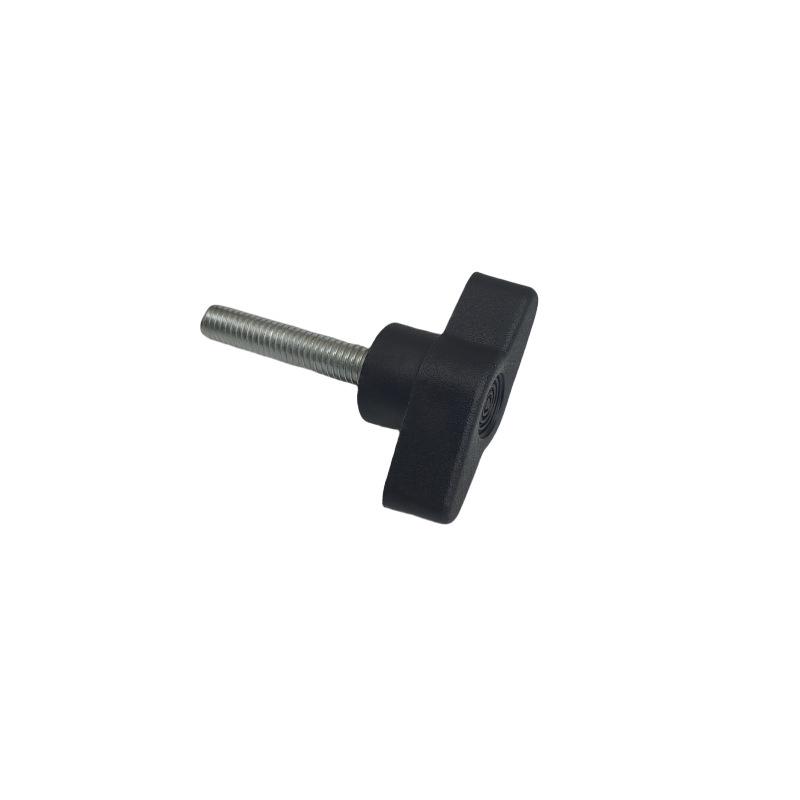 Camera Tripod Selfie Stick: Hand-Tightened Knob, Rubber Head, T-Shaped Nut Locking Bracket