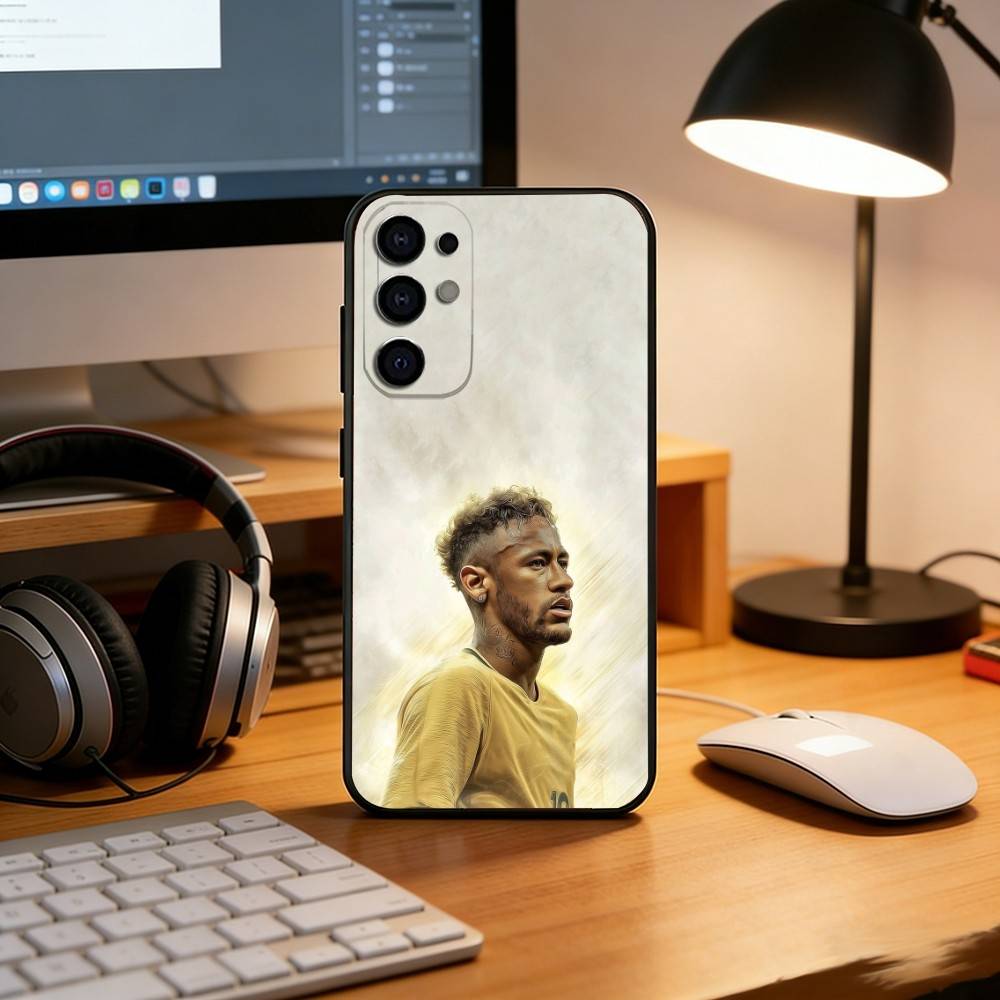 Fußballspieler Neymar Handyhülle Schwarzes Silikon Weich Für Samsung S25,S24,S21,S22,S23,S30,Ultra,S20,Plus,Fe,Lite