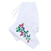 Colorful Butterfly Printed Sweatpants for Women Ladies Casual Sport Jogging Pants All Season Outdoor Trousers
