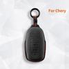 Top Suede Car Key Case Cover Shell Fob For Chery Tiggo 8 Pro Tiggo 8Plus New 5 Plus 7Pro Chery Tiggo 7 Pro Max Omoda 5 C5 Modod