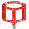 XPEDO SPRY Bicycle Left and Right Mountain Road Chromoly XMX24MC0RD Pedals, Set, Bike, Bike, Flat, Lightweight, Magnesium, Spindle, Red,