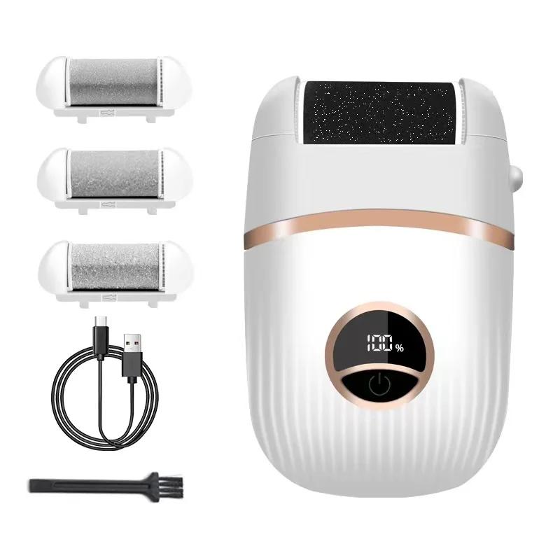 

Электрический цифровой дисплей шлифовальный станок для ног пилинг триммер удаление кожи ног пилка для ног удаление мозолей для ног педикюрные инструменты белый