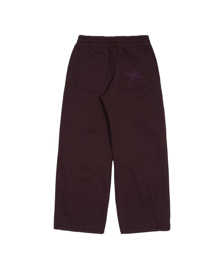 THE COLDEST MOMENT Tcm Starfish Sweat Pants (Burgundy)